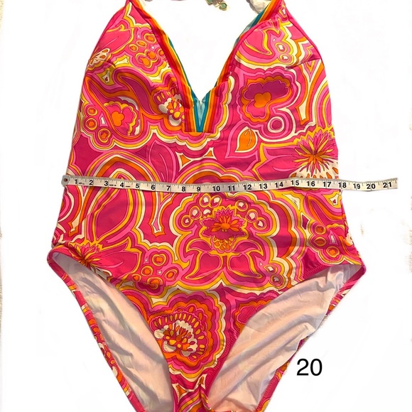 TRINA TURK Morning Sunrise One-pc Swimsuit 🏄🏻‍♀️ - Picture 6 of 13